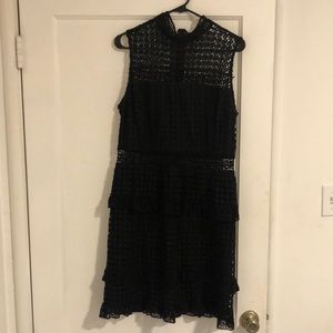 Lace midi dress